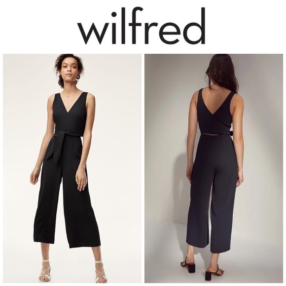 Wilfred Pants - Wilfred Écoulement Jumpsuit in Black